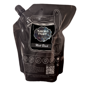 Tjhoko Paint Refill Pouch Matt Black 1L